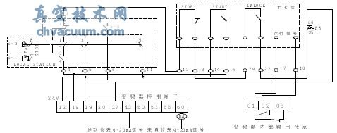 改造后控制回路接線(xiàn)圖
